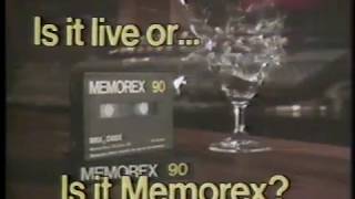 Memorex Commercial 1979 [upl. by Au686]