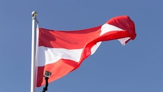 Österreich  Flagge 90 x 150 cm [upl. by Arual560]