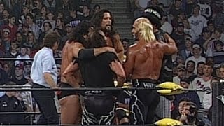 Team WCW vs Team nWo vs Team Piper  Elimination [upl. by Jacquenette]