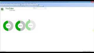 Qlikview Doughnut Chart amp Set Analysis by RFB 174 [upl. by Nolyad75]