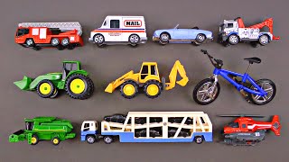 Learning Cars Trucks Street Vehicles for Kids  Fan Favorite 1 Cars amp Trucks  Organic Learning [upl. by Limbert375]