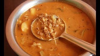 Molake Hurlikalu Sambar  Horsegram Sambhar  Karnataka traditional recipe [upl. by Ennairrek427]