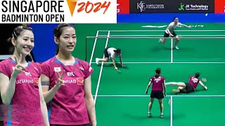 MatsuyamaShida JPN vs HsuLin TPE  Badminton KSO24 [upl. by Anaidirib163]