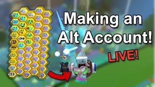 🔴Petal Wand and SSA Alt Account  Bee Swarm Simulator [upl. by Ttreve]