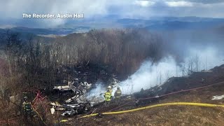 SCENE VIDEO 5 killed after small private jet crashes near Ingalls Field Airport [upl. by Stoecker]