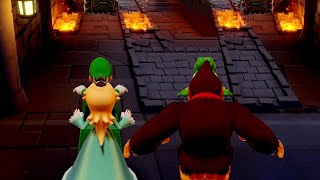 Mario Party Superstars Minigames 3 Players  Luigi vs Rosalina vs Yoshi vs Donkey Kong [upl. by Senzer523]