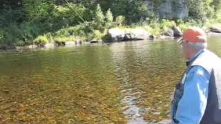 Miramichi Salmon Fishing w Bigfishheadscom [upl. by Sweeney]