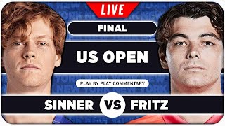 SINNER vs FRITZ ● US Open 2024 Final ● LIVE Tennis Play by Play Stream [upl. by Ias436]