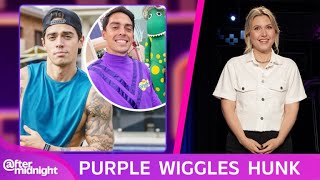 Taylor Tomlinson Ogles The Wiggles Purple Heartthrob [upl. by Carder]