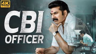 CBI OFFICER 4K  New South Hindi Dubbed Movies  Full South Movies in Hindi  Mammootty Movie [upl. by Hujsak]