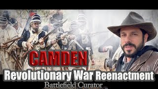 Camden Reenactment Revolutionary War Battle and Event Footage 2023 [upl. by Eddi954]