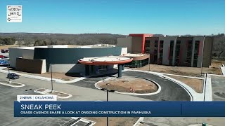 WATCH A look at inprogress Osage Casino coming to Pawhuska [upl. by Egas]