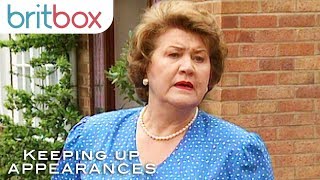 Patricia Routledges FirstEver Scene as Hyacinth Bucket  Keeping Up Appearances [upl. by Dde]