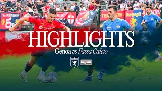 GENOA 171 FASSA CALCIO  HIGHLIGHTS  Amichevole Preseason 2024 [upl. by Flodnar]