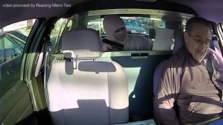 Watch as cab robbery gets interrupted by police [upl. by Beauvais]