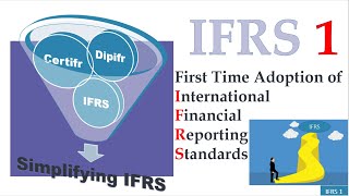 شرح معيار المحاسبة الدولي رقم 1  التطبيق الأول للمعايير الدولية لإعداد التقارير المالية IFRS 1 [upl. by Anetsirhc219]