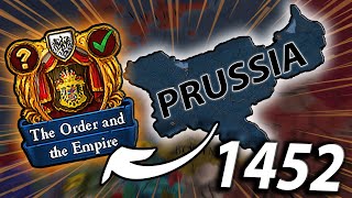 FORMING Prussia In 1452 As EU4 Teutonic Order [upl. by Shannan]