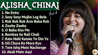 Best Of Alisha Chinai  Best Collection Songs  Bollywood Hits 💃🏻 [upl. by Atinahs]