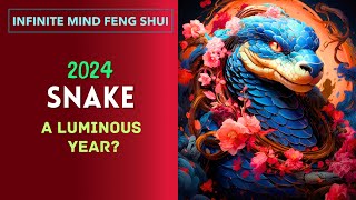 SNAKE Zodiac Sign 2024  Forecast amp Cures  Chinese Zodiac Astrology Forecast  Year of WOOD DRAGON [upl. by Boni]