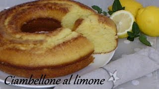 Ciambellone al profumo di limone [upl. by Meir352]