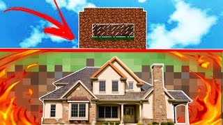 ESSA CASA NO MINECRAFT VAI EXPLODIR SUA MENTE [upl. by Hatfield444]