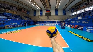 Волейбол от первого лица  VOLLEYBALL FIRST PERSON TRAINING  ZENIT ST PETERSBURG  2021  Полетаев [upl. by Marchall]