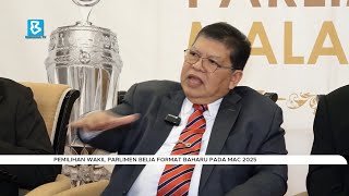 Pemilihan wakil Parlimen Belia format baharu pada Mac 2025 [upl. by Leahcimed]