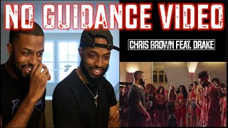 CHRIS BROWN FEAT DRAKE quotNO GUIDANCEquot OFFICIAL VIDEO REACTION  MALLORYBROS [upl. by Cohn]