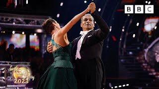 Krishnan and Lauren Quickstep to The Lady Is A Tramp by Frank Sinatra ✨ BBC Strictly 2023 [upl. by Jourdain]