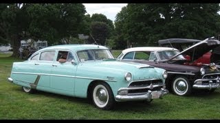 1954 Hudson Hornet  Awesome Exhaust Note [upl. by Wystand]