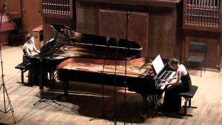 Schumann Andante and variations for two pianos op 46 [upl. by Goodson]