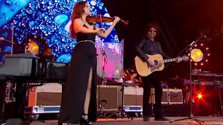 Livin Thing Jeff Lynnes ELO Live with Rosie Langley and Amy Langley Glastonbury 2016 [upl. by Goltz]