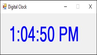 C Tutorial  Digital Clock with 2 Lines of Code  FoxLearn [upl. by Itirp347]