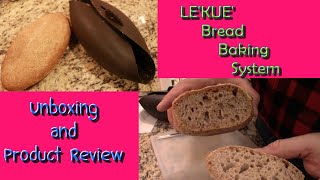 Lekue bread makerunboxing and baking bread product review [upl. by Eidod]