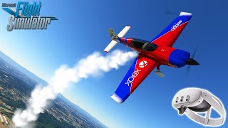 MSFS VR Quest 3  Immersive Air Show Aerobatics [upl. by Ivatts718]