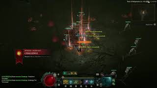 Season 4 SOLO Tormented Varshan  Necromancer Diablo 4 [upl. by Niuqauj]