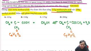 Methyl methacrylate MMA là một ester của methacrylic acid công thức hóa học của nó là C3H8O2 [upl. by Nadruoj]