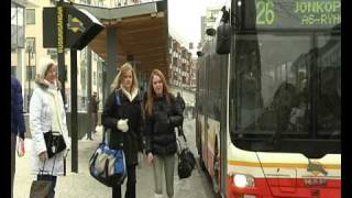 JnyttTV Kollektivtrafiken i Jönköping [upl. by Remat913]