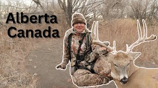 The Buckmaster takes BIG Alberta Whitetail ┃Buckmasters “On the Road” [upl. by Obmar]