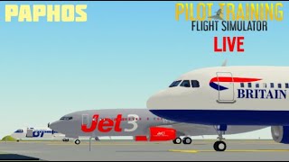 LIVE  PTFS planespotting at Paphos [upl. by Bille]