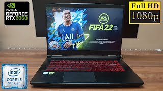 FIFA 22 PC Gameplay i5 9300H amp RTX 2060 [upl. by Idihc407]