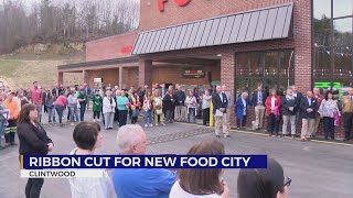 Ribbon cut on new Food City in Clintwood Virginia [upl. by Eli1]