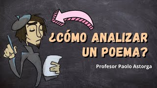 CÓMO ANALIZAR UN POEMA [upl. by Shalne]