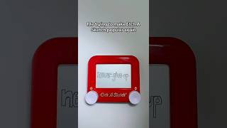 This is your sign to buy an Etch A Sketch 🤩 etchasketch art neverbackdown nevergiveup [upl. by Eckmann]