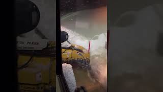 Kasel Rocks  Case 321 and 621 plowing snow with Metal Pless Plows [upl. by Leaper]