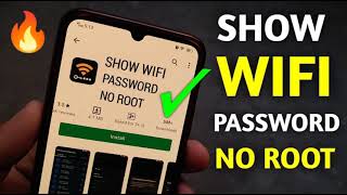 How to see connected wifi password  Show Wifi Password Without Root [upl. by Dnomasor334]