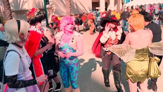 Wondercon 2023 Cosplay DANCE OFF by Cosplayer Nation [upl. by Ellimahs]