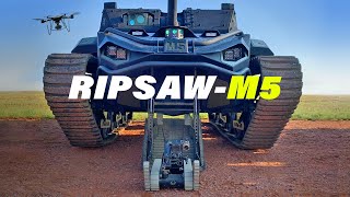 How good is RIPSAW M5 Robotic Combat Vehicle RCV Technology [upl. by Elletsirhc]