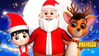 Christmas Everywhere  Christmas Carols  Christmas Song  Nursery Rhymes amp Xmas Songs with Farmees [upl. by Enilav28]