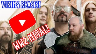 Sabaton  Ghost Division REACTION VIDEO  Viking Reacts [upl. by Eimar]